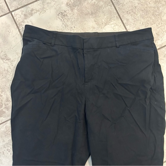 Ava & Viv Black Cropped Dress Pants SIZE 24 - Picture 3 of 6